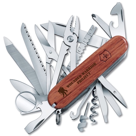 Swiss Army Brands Victorinox Swiss Champ Wood With Wwp Logo VIC-55076.US2
